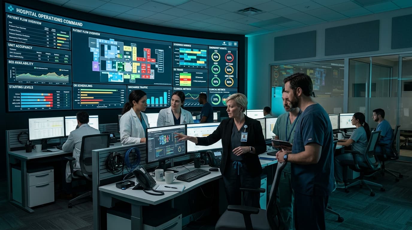 Hospital Operations Command Center Monitoring Sri Lankan Healthcare Analytics
